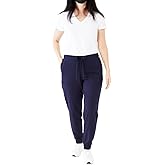 ave. First Womens Cargo Jogger Pant in Navy, XS Petite