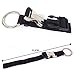 2PCS Add a Bag Luggage Strap Jacket Gripper, Heavy Duty Luggage Straps Carry-on Baggage Suitcase Straps Belts Travel Accessories,Carry Your Extra Bags(Black)