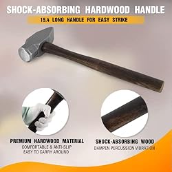 Blacksmith 4LB Handmade Forge Hammer for