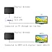 TV Antenna,Rongyuxuan Indoor Digital 50Miles HDTV Antenna Detachable With Amplifier Signal Booster for UHF VHF Power Supply -16.5ft Coaxial Cable