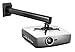 Mount-It! Projector Wall Mount for Short Throw and Standard Projectors, Universal Projector Bracket Fits Epson Optoma Benq Viewsonic Projectors, 9 in. to 29.5 in. from Wall, 35 Lb Capacity (MI-608)