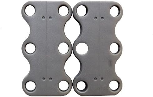 Aircity Super Magnetic Shoe Closures - Size #1 Ages 10 to Adult &amp; Sports - Never Tie Laces Again! (Grey)