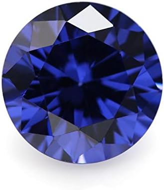 200PCS 1.5mm AAAAA Round Machine Cut Tanzanite Blue Loose CZ Stones Cubic Zirconia (1.5mm 200pcs)