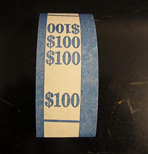 Self Sealing Currency Straps Money Bill 6 Colors 600 Pieces