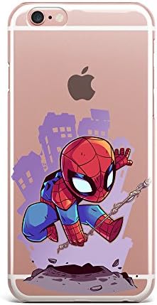 iPhone 6s Case, iPhone 6 Case, Aertemisi Clear TPU Soft Slim Flexible Silicone Cover Phone Case for Apple iPhone 6s / iPhone 6 (4.7'') - Spider-Man