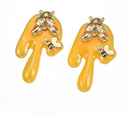 Amazon Co Jp プーさん プー ピアス アクセサリー ジュエリー ディズニー ディズニーストア グッズ おもちゃ