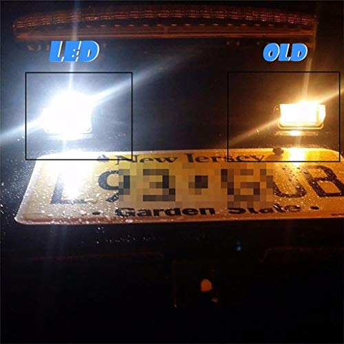 23pcs Car Interior Inside Light LED Interior Car Strip Lights Dome Trunk Map License Plate Lamp Bulb LED Interior Lights for Car (23pcs, Sliver)