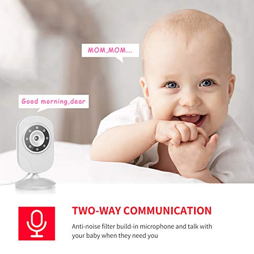 Campark Video Baby Monitor with Camera and Audio Infant Digital Cam