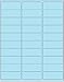 600 Blank Labels 2-5/8" X 1" Baby Blue Pastel Color Avery 5160 Size InkJet or Laser Mailing Address Labels