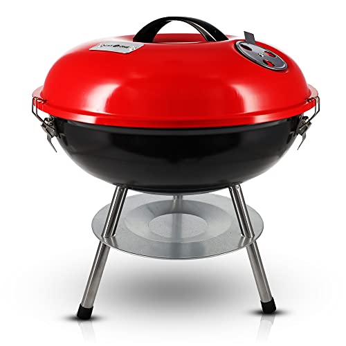 Gas One Charcoal Grill 14inch Portable Charcoal Grill Barbecue