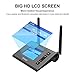 Bluetooth 5.0 Transmitter Receiver with LED Display 3 in 1 Long Range Audio Adapter for TV,PC,Home Stereo Speaker, aptX Low Latency Dual-Link Adapter for 2 Headphones,Optical 3.5mm AUX RCA (Iron gray)thumb 2