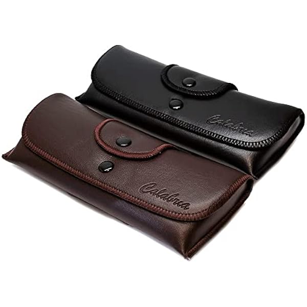 Snap Beltloop Eyeglass Cases (Black) at Amazon Men's Clothing