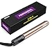 ONSON Professional Hair Straightener, 1'' 2 in 1 Ceramic Tourmaline Ionic Flat Iron for All Hair Styling, with Rotating Adjustable Temperature and Salon High Heat (255°F-450°F)