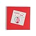 Moon Boat Valentine's Day Cards for Kids with Buttons/Pins Heart Classroom School Valentines Party Favors Gifts 48Ct