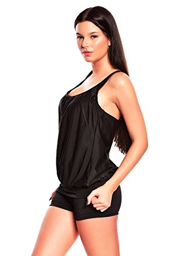 Octopus Damen Tankini Set Mehrfarbig mit Hotpants f2512 – Bild 3