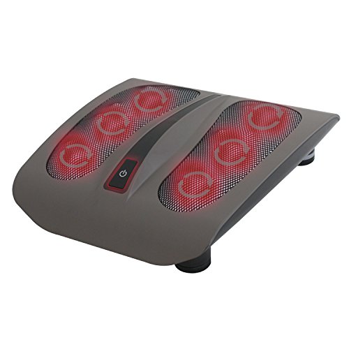 ZENY Foot Massager with Deep Shiatsu Kneading, 18 Massage Nodes, Heat
