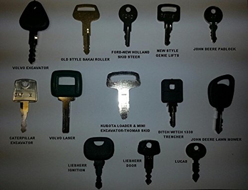 Keyman 88 Keys Heavy Equipment Key Set/Construction Ignition Keys Set 88 different keys - Thumbnail 4