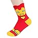 Socksense Super Heros Series Women's Original Crew Socks 5pairs(5color)=1pack