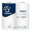 Bio Tech toiletpapier, 2-laags, 250 vellen, verpakking van 12 rollen