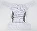 Sigzagor Teen Adult Cloth Diaper Nappy Reusable Washable For Disability Incontinence (White)