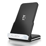 iPhone X Wireless Charger, Alloda Breathing Light QI Fast Wireless Charging stand for Samsung Galaxy S9 Plus S9+ S8 S7a Edge S6 Note 8/5 etc.Standard Charge for iPhone X 8 Plus - No AC Adapter