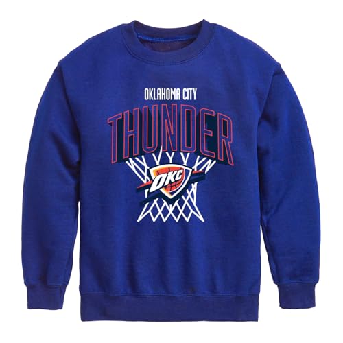 Junk Food NBA - Oklahoma City Thunder Nothing But Net Kids Crewneck