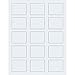 75 Rectangle Clear Labels for 10 ml Roll-on Bottles and Lip Balm Tubes, 2.2 x 1.7 inches Round, Weatherproof and Waterproof Clear Gloss