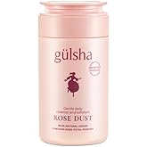 gülsha Rose Exfoliating Face Scrub for Soft & Smooth Skin, Infused with Natural Rose Essential Oil, Moisturizer for Women, Gentle Daily Cleanser for All Skin Types, Paraben-Free, 1.5 Fl Oz