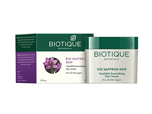 Biotique Saffron Dew Youthful Nourishing Day Cream 50G/1.76 Fl.Oz.