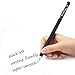 kyinflose Pens, Smooth Gel Ink Roller Ball Pens, Fine Point, 12-Pack (Black, 0.7)