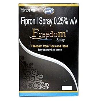 Venky's Freedom Natural Flea and Tick Prevention and Control Spray for Dogs and Cats (225 ML)