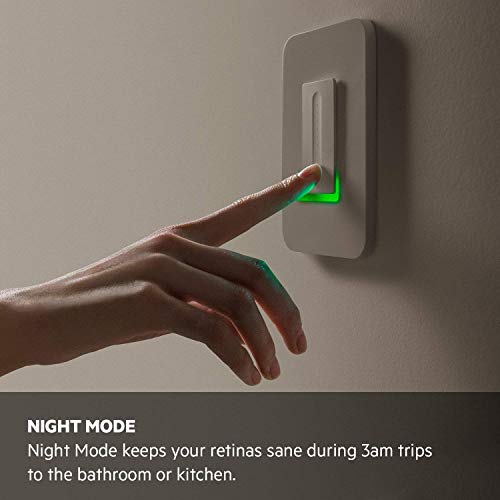 Wemo Dimmer Wi-Fi Light Switch, Compatible with Alexa and Google Assistant (Certified Refurbished) (3-Pack)