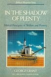 In the Shadow of Plenty: The Biblical Blueprint for Welfare (Biblical Blueprints Series)