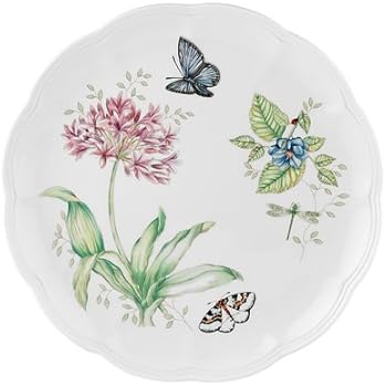 Lenox Butterfly Meadow Blue Butterfly Dinner Plate