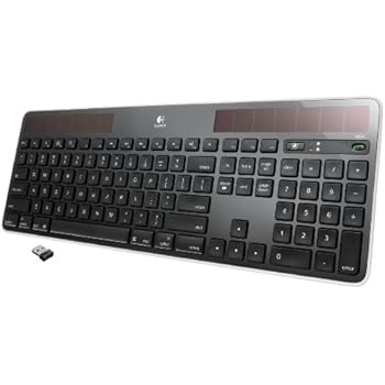 Logitech Wireless Solar Keyboard K750 for Mac - Black