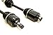 Yonaka Pair Acura Integra 94-01 GS-R Axles Driveshafts CV Joints B16 B18