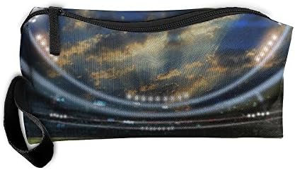 EWSDa American Football Stadium 3D Cosmetic Bag Unisex Multifunctional Receiving Bag
