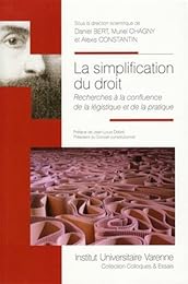 La  simplification du droit