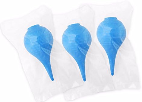 Infant Baby Nasal Aspirators 1 oz. Hospital Grade Nose Suckers Lot of 3 Sealed