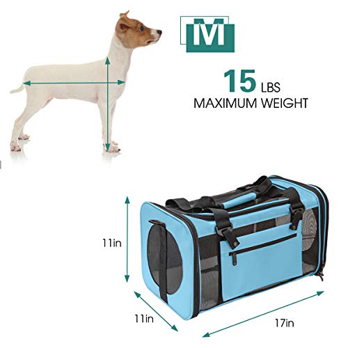 Prodigen Pet Carrier Airline Approved Pet Carrier Dog Carriers for
