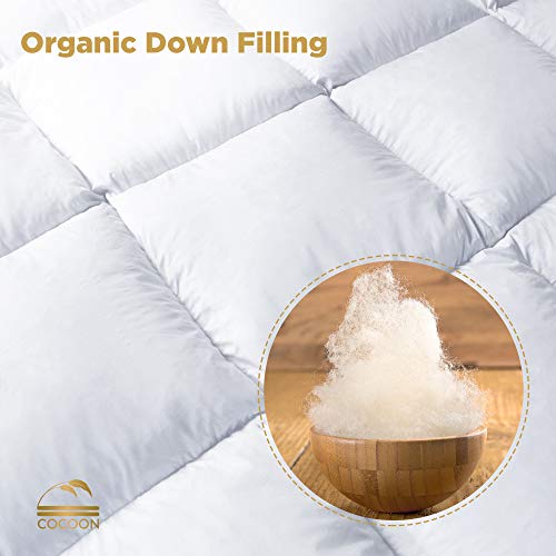 image for Cocoon Comfort Cocoon Luxury Real California King Down Comforter King 