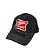 MILLER BEER HIGH LIFE BLACK RED PATCH VELCRO HAT CAP