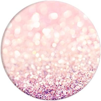 Color Pop Its Phone Grip &amp; Stand, Mobile Socket Holder for your Phone &amp; Tablet (Pink Glitter)