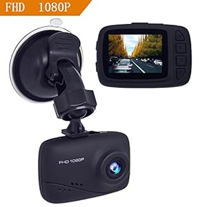 ドライブレコーダー 1080PフルHD 1200万画素 小型 1.5インチ 140°広視野角 永久保証