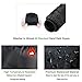Bonnet Hood Hair Dryer Attachment Soft Adjustable Bonnet Hooded hair dryer Attachment for Natural Curly Textured Hair Care Mask Cap for Drying Styling Curling Deep Conditioning (Black)