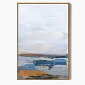 signwin Framed Canvas Wall Art Abstract Color Canvas...