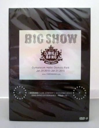Amazon Com Big Show 10 Big Bang Concert Gymansium Hallin Olympic Park Jan 29 10 Jan 31 10 Live Concert Dvd Movies Tv