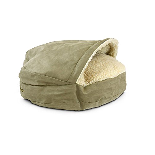 Snoozer Luxury Cozy Cave Pet Bed, Large, Peat