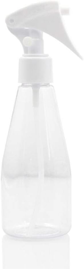 Bonwete Empty Plastic Spray Bottles Spray Bottle Squirt Bottle Plastic Spray Bottles for Cleaning Solutions Hair Essential Oil Plants Refillable Sprayer 200ml
