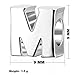 ABUN 925 Sterling Silver Letter Initial A-Z Alphabet Charm Bead for Charms Bracelet,Necklace (M)